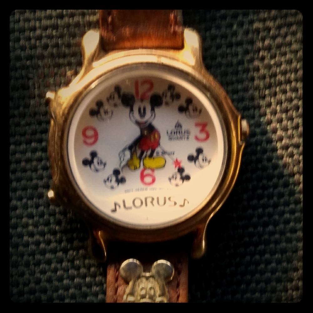 Lorus Mickey Mouse Musical Wristwatch